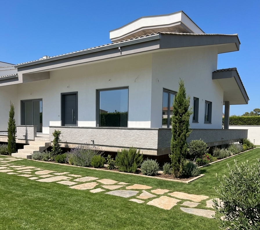 VIA S. SPALLETTI - VILLE CON GIARDINO